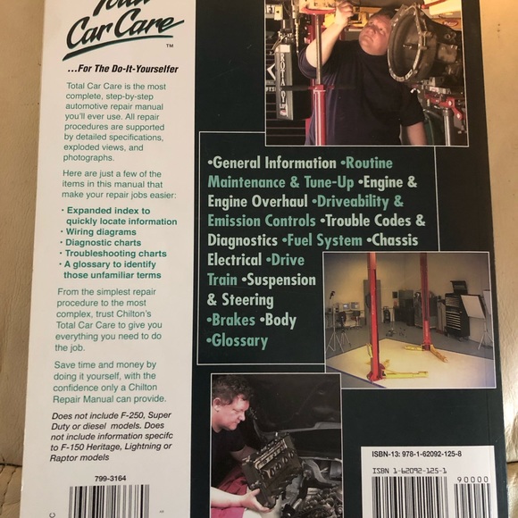 Chilton Ford Pick-Ups 2004-14 Repair Manual:Ford F-150 - Picture 7 of 7